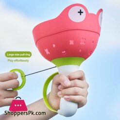 Flying Saucer Disc Launcher Kids Flying Toys Pull String Ufo Throw Catch Outdoor Sport Propeller Children Toys Gift For Boy Girl