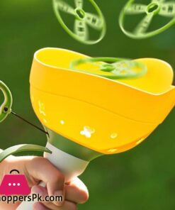 Flying Saucer Disc Launcher Kids Flying Toys Pull String Ufo Throw Catch Outdoor Sport Propeller Children Toys Gift For Boy Girl - Image 3