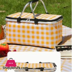 Foldable Insulated Picnic Basket
