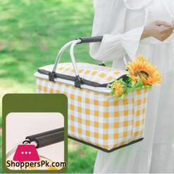 Foldable Insulated Picnic Basket