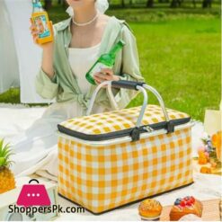 Foldable Insulated Picnic Basket