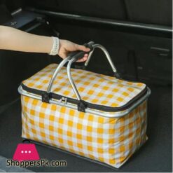 Foldable Insulated Picnic Basket