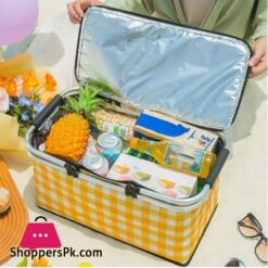 Foldable Insulated Picnic Basket