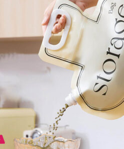 Food Storage Bag Airtight Cereal Storage Containers Pouch Kitchen Organizer 1-Pcs - Image 2