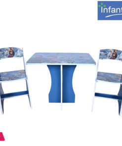 Infantes Kids Portable Study Table &Amp; Chair Wood - 2 Chair &Amp; Table - Image 5