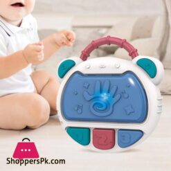 Hand Clapping Drum With Music Light For Baby