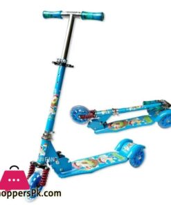 3 Wheel Portable High Quality Musical Stylish Padded Handles Kick Scooter