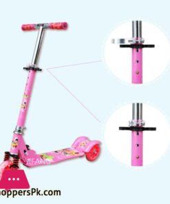 3 Wheel Portable High Quality Musical Stylish Padded Handles Kick Scooter