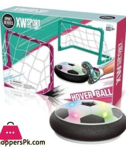 Hover Football Goal Soccer Ball Set 2 Goals Gift Football Disk Toy LED Light Indoor Football Sport Games