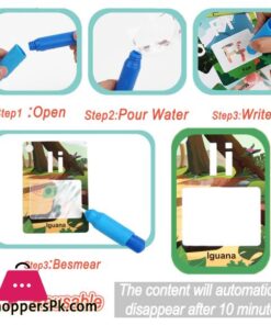 Magic Reusable Water Coloring Flash Cards With Pen 30 Magic Reusable Water Coloring Flash Cards With Pen - Image 3