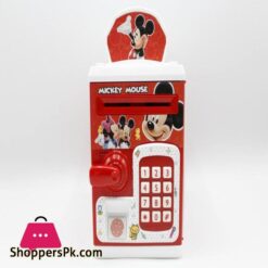 Mickey Mouse Number Bank Money Saver Atm