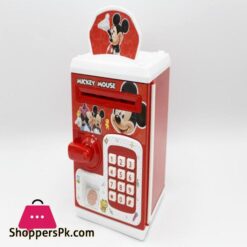 Mickey Mouse Number Bank Money Saver Atm
