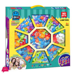 Mini Suckers (Squigz) Suction Building Blocks – Construction Toy – 90 Pieces