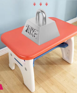 Multipurpose Children Kids Plastic Table And Chair Set Study Desk Homework Table Learning Table - Image 7