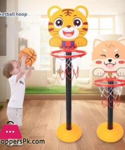 Outdoor Indoor Mini Basketball Hoop for Toddler  Adjustable Basketball Goal with one Ball for Kid Birthday Gift