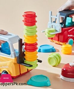 Plastic Engineer Forklift Transport Game Sorting Game Interactive Board Games Stacking Toys With Bell Funy Educational Toy 31 Plastic Engineer Forklift Transport Game Sorting Game Interactive Board Games Stacking Toys With Bell Funy Educational Toy - Image 6