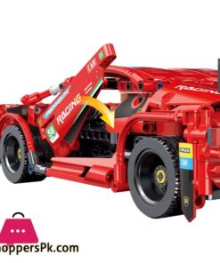 Red Racing Car Building Set - 642-Piece Collectible Sports Car Construction Kit - Perfect Back To School Toy For Boys 25 Red Racing Car Building Set - 642-Piece Collectible Sports Car Construction Kit - Perfect Back To School Toy For Boys - Image 4