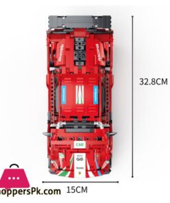 Red Racing Car Building Set - 642-Piece Collectible Sports Car Construction Kit - Perfect Back To School Toy For Boys 26 Red Racing Car Building Set - 642-Piece Collectible Sports Car Construction Kit - Perfect Back To School Toy For Boys - Image 5