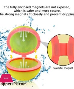 Reusable Silicone Magnetic Water Ball Quick Water Injection For Outdoor Water Fights In Summer With Random Colors