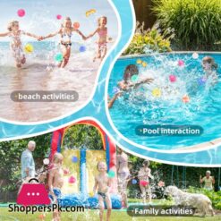 Reusable Silicone Magnetic Water Ball Quick Water Injection For Outdoor Water Fights In Summer With Random Colors