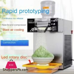 Snowflake Ice Machine Zb-Xbj160F Popular 1200W Milk Ice Shaver Machine Snowflake Bingsu Machine Snow Ice-Cream