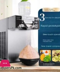 Snowflake Ice Machine Zb-Xbj160F Popular 1200W Milk Ice Shaver Machine Snowflake Bingsu Machine Snow Ice-Cream - Image 4