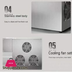 Snowflake Ice Machine Zb-Xbj160F Popular 1200W Milk Ice Shaver Machine Snowflake Bingsu Machine Snow Ice-Cream