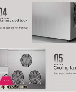 Snowflake Ice Machine Zb-Xbj160F Popular 1200W Milk Ice Shaver Machine Snowflake Bingsu Machine Snow Ice-Cream - Image 6