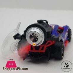 Super Speed Racing Rock Monster Smoke Spray Function Pull Back Diecast Metal Model Car For Kids Operated Battery Size Approx 5 Inches Yellow