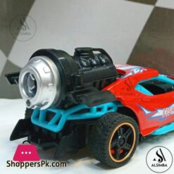 Super Speed Racing Rock Monster Smoke Spray Function Pull Back Diecast Metal Model Car For Kids Operated Battery Size Approx 5 Inches Yellow