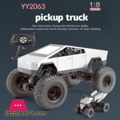 Tesla Cyber Truck Remote Control Car High Speed Alloy Pickup Truck Cross Country Motorcycle Children'S Racing Cars Toys For Kids Gifts 10 Tesla Cyber Truck Remote Control Car High Speed Alloy Pickup Truck Cross Country Motorcycle Children'S Racing Cars Toys For Kids Gifts
