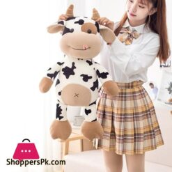 Toy Cute Cattle Plush Stuffed Animals Cattle Soft Doll Kids Birthday Gift