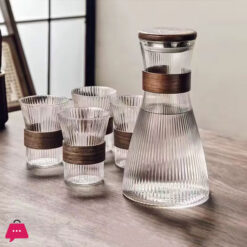Traditional Style Decanter Set 5 Pcs