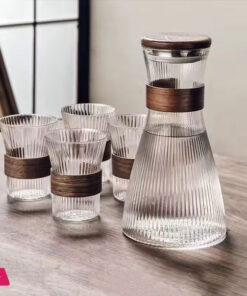 Traditional Style Decanter Set 5 Pcs