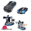 Transformer Bugatti Car Robot Blue