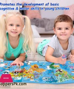 Vc Art Magnetic Puzzle Learning Educational Toys For Kids / Alphabet / Farm / Flower Faery 11 Vc Art Magnetic Puzzle Learning Educational Toys For Kids World Map Alphabet Farm Dino Park