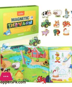 Vc Art Magnetic Puzzle Learning Educational Toys For Kids / Alphabet / Farm / Flower Faery 12 Vc Art Magnetic Puzzle Learning Educational Toys For Kids World Map Alphabet Farm Dino Park