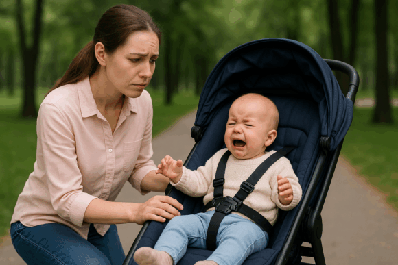Why Your Baby Hates The Stroller – And What To Do About It