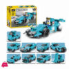 Architect Multificence Thunder Racing Vehicle (10 Changes) Building Blocks For Kids 201 Pcs