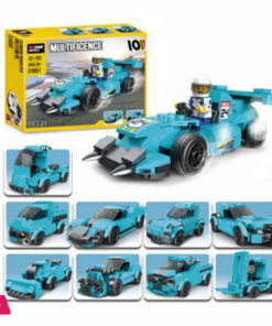 Architect Multificence Thunder Racing Vehicle (10 changes) Building Blocks For kids 201 Pcs
