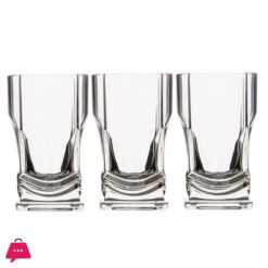 Azad 6 Pcs Acrylic Glass 230Ml Saudia Made