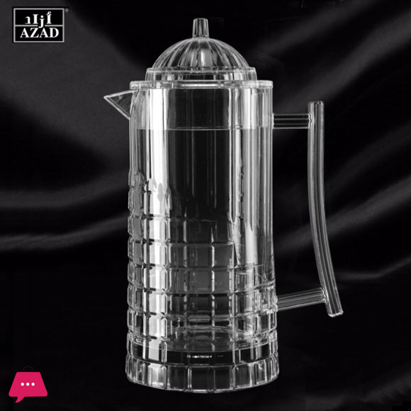 Azad Acrylic Brick Water Jug 1.2 Liter Saudia Made 3 Azad Acrylic Brick Water Jug 1.2 Liter Saudia Made