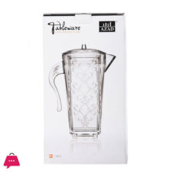 Azad Acrylic Fudge Water Jug 1.2 Liter Saudia Made