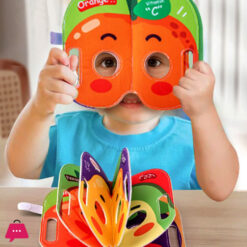 Baby Educational Occupation Mask Cloth Book