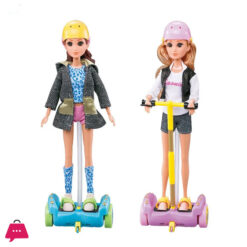 Barbie 360 Spin Rc Balance Hoverboard Remote Control Doll Toy
