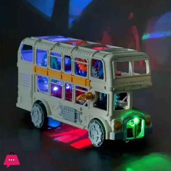 Battery Operated Toy Bus For Kids Electric Music Car 4 Battery Operated Toy Bus For Kids Electric Music Car - Image 2