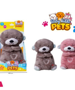 Breathing Otter Sleep and Playmate Otter Musical Stuffed Baby Plush Toy with Light Sound Newborn Sensory Comfortable Baby Gifts