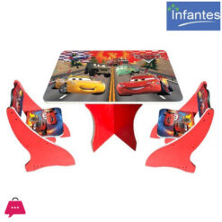 Infantes Kids Portable Study Table &Amp; Chair Wood - 2 Chair &Amp; Table