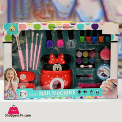 Children's Cosmetics with Nail Stampe Minnie Mouse