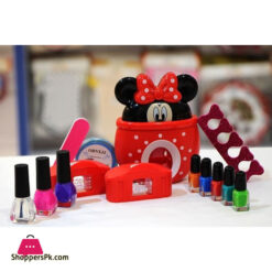 Children'S Cosmetics With Nail Stampe Minnie Mouse